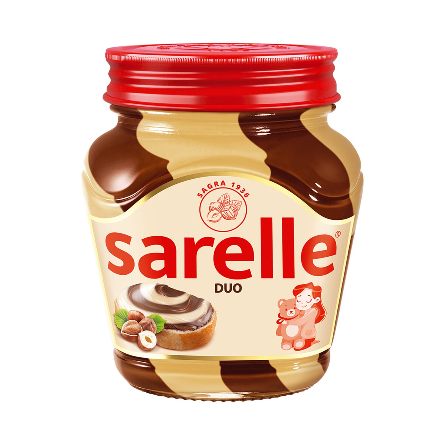 Sarelle Duo Sütlü Kakaolu Fındık Kreması 350 G