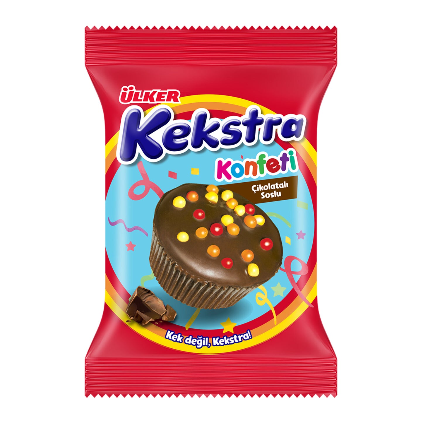 Kekstra Konfeti Muffin Kek Kakaolu 38 G