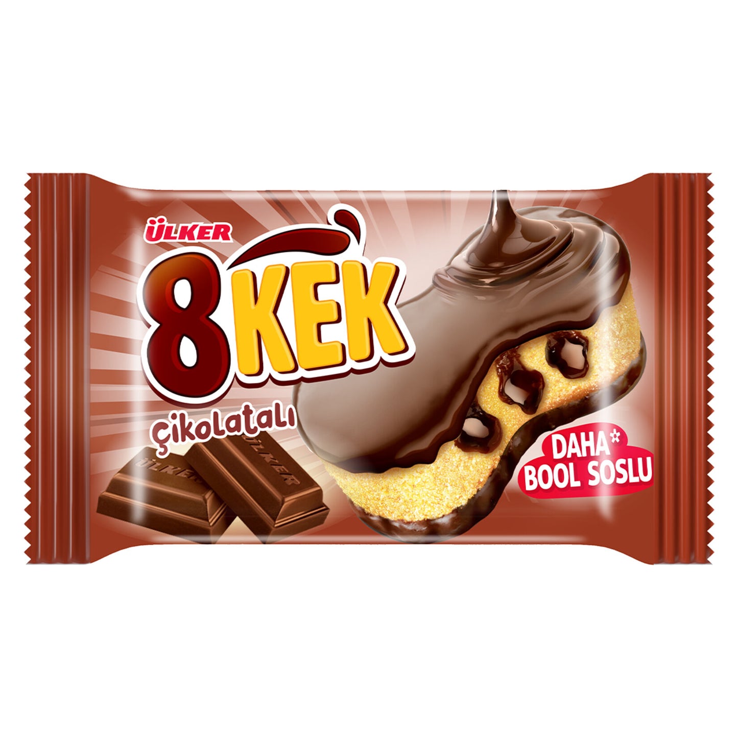 Ülker 8 Kek Duble Çikolatalı 55 G