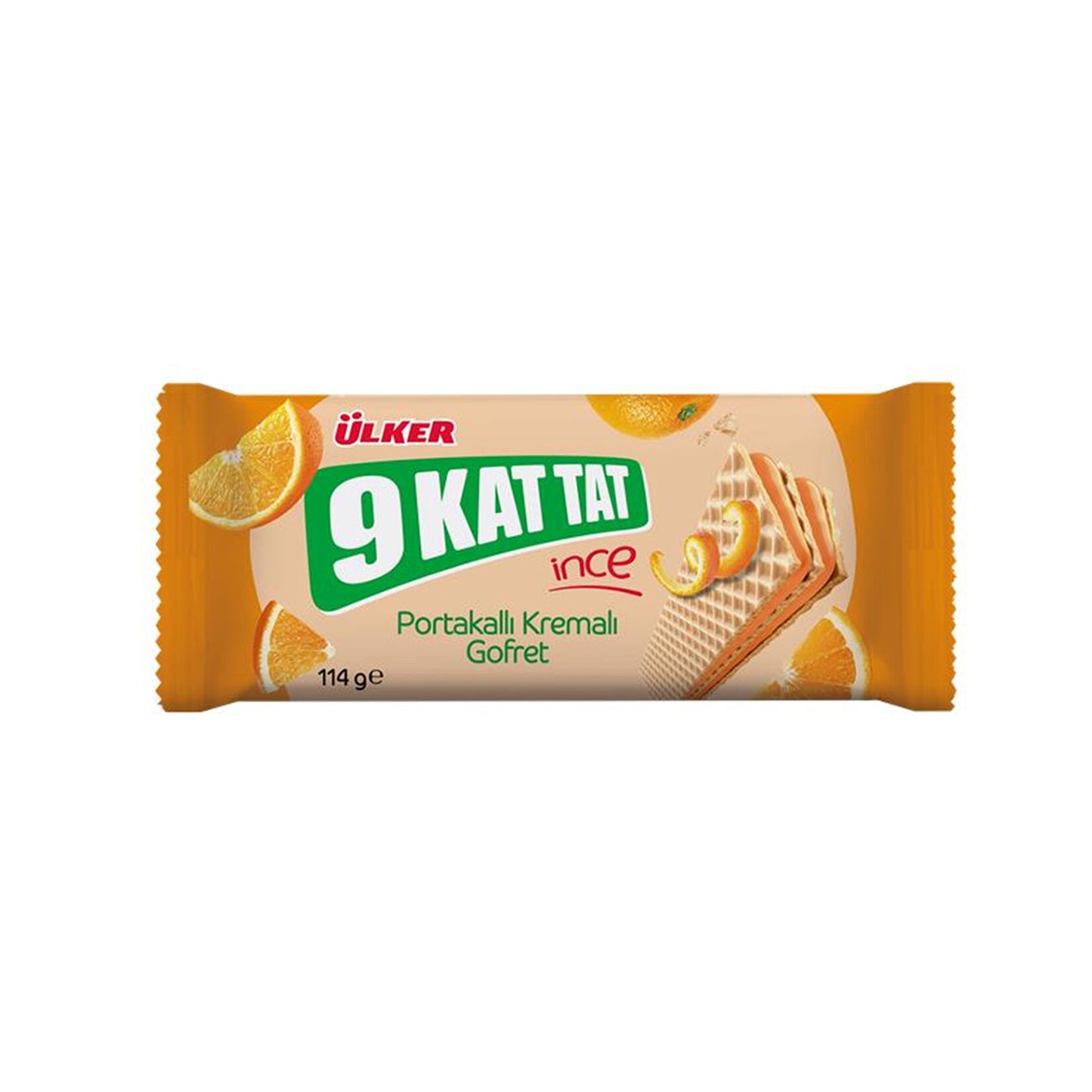 Ülker 9 Kat Tat İnce İnce Portakal Kremalı 114 G