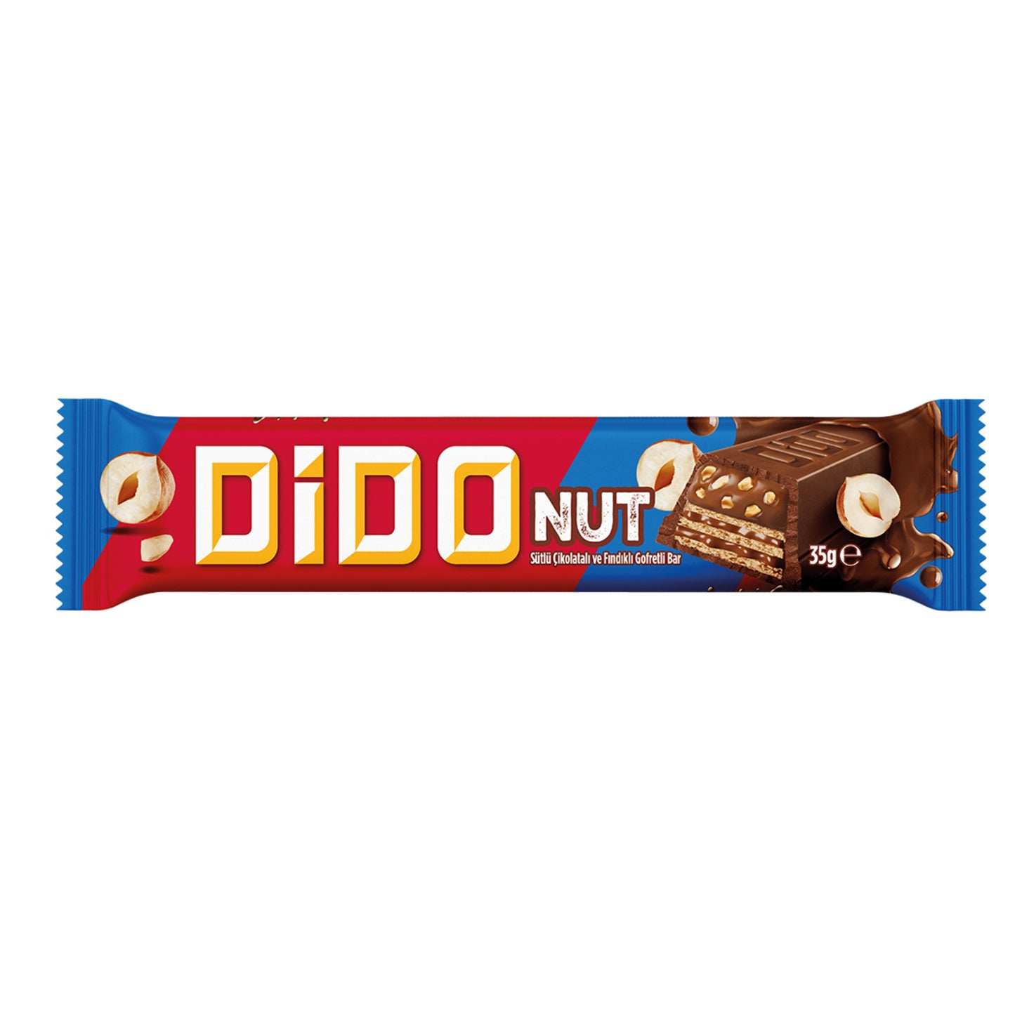 Ülker Dido Nut FındıK Parçalı Gofret 35 G