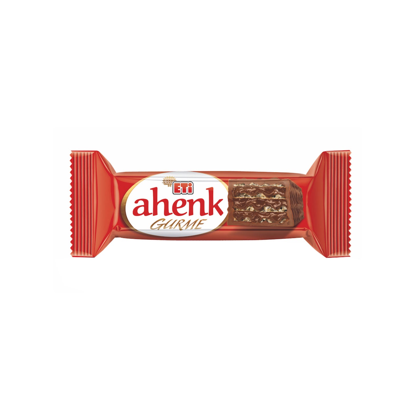 Eti Ahenk Gurme Çikolata Kaplı Fındık Kremalı Gofret 50 g