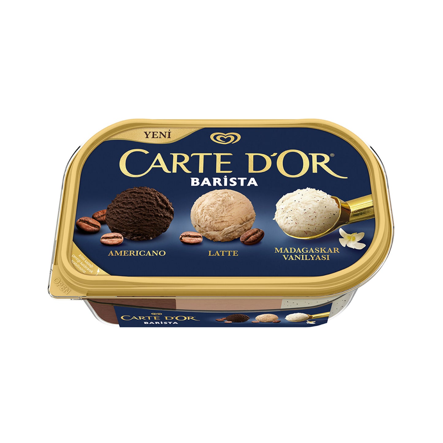 Carte d'Or Barista Americano - Latte - Madagaskar Vanilya 850 Ml