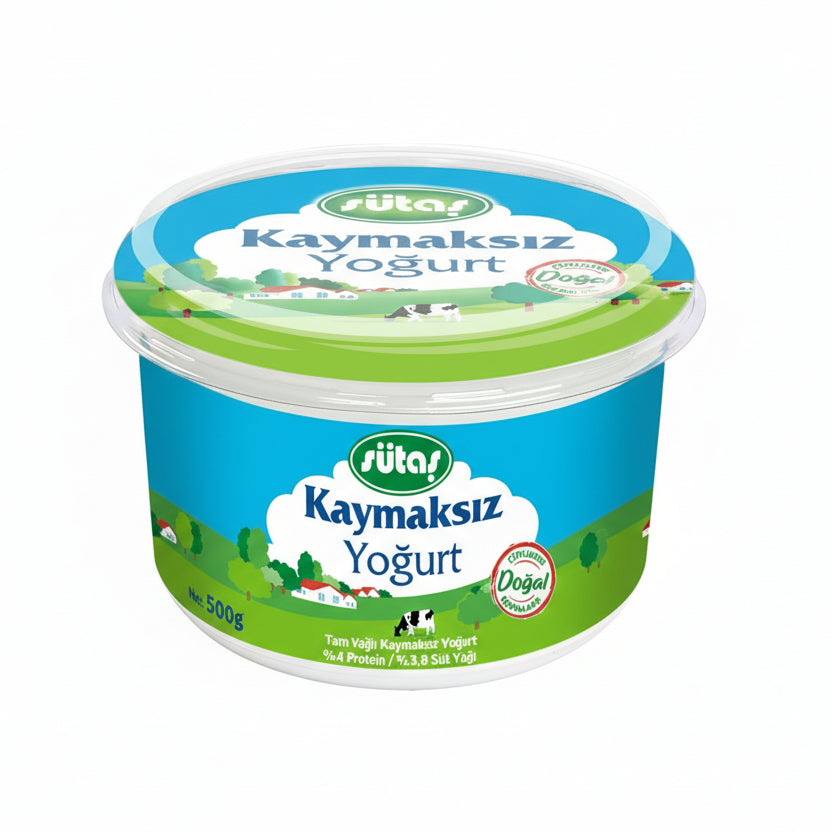 Sütaş Kaymaksız Yoğurt 600 G