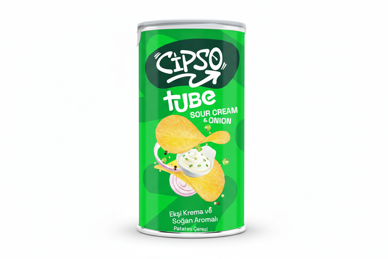 Cipso Tube Sour Cream & Onion 90 G