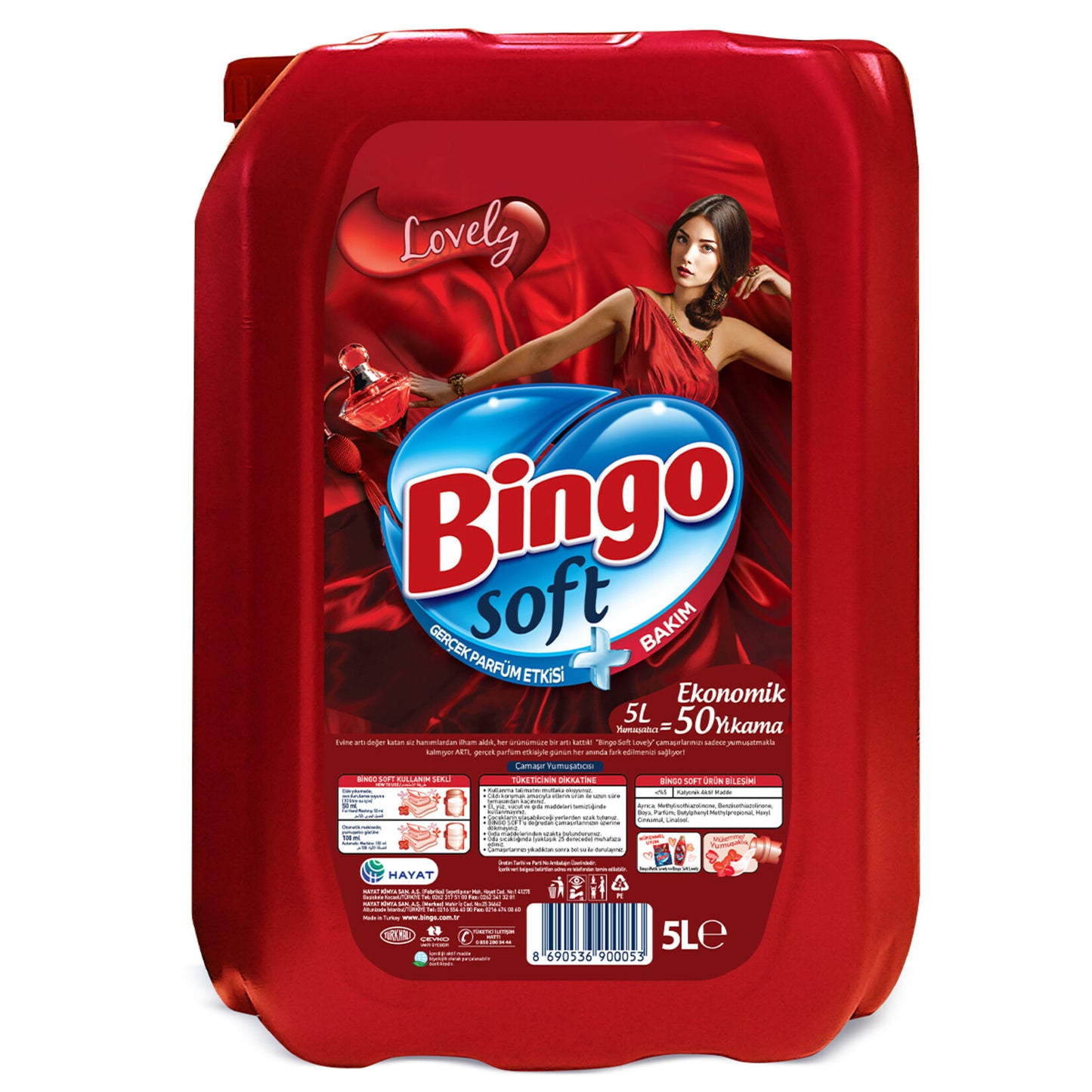 Bingo Soft Yumuşatıcı 5 L Lovely