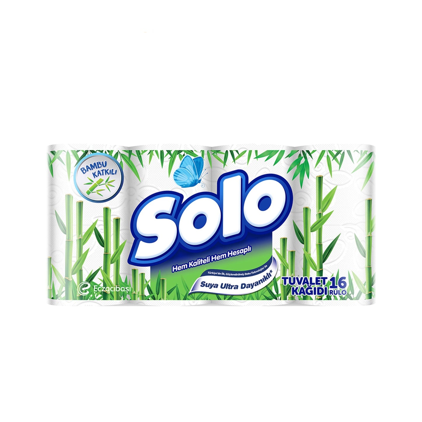 Solo Bambu Katkılı Tuvalet Kağıdı 16'lı