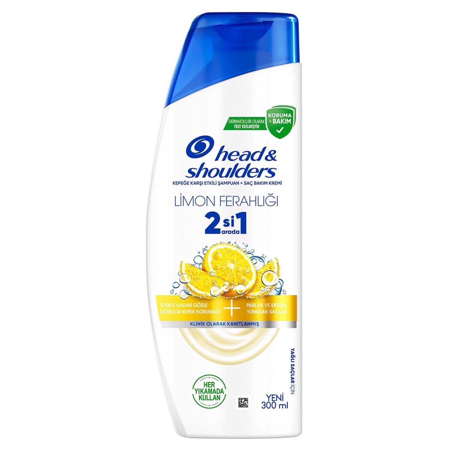 Head & Shoulders Limon Ferahlığı 2in1 Şampuan 300 Ml