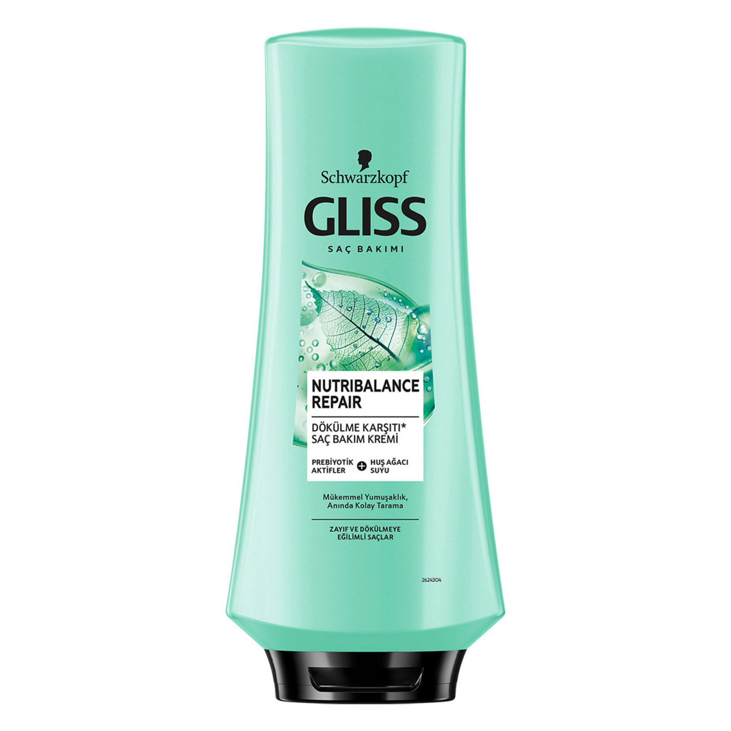Gliss Nutribalance Repair Dökülme Karşıtı Saç Bakım Kremi - Prebiyotik Aktifler ve Huş Ağacı Suyu ile 360 ml