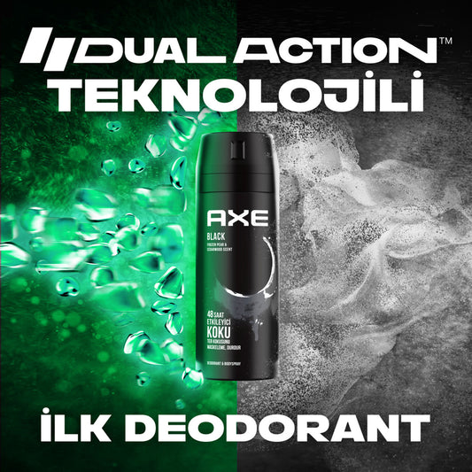Axe Black Erkek Sprey Deodorant 150 Ml