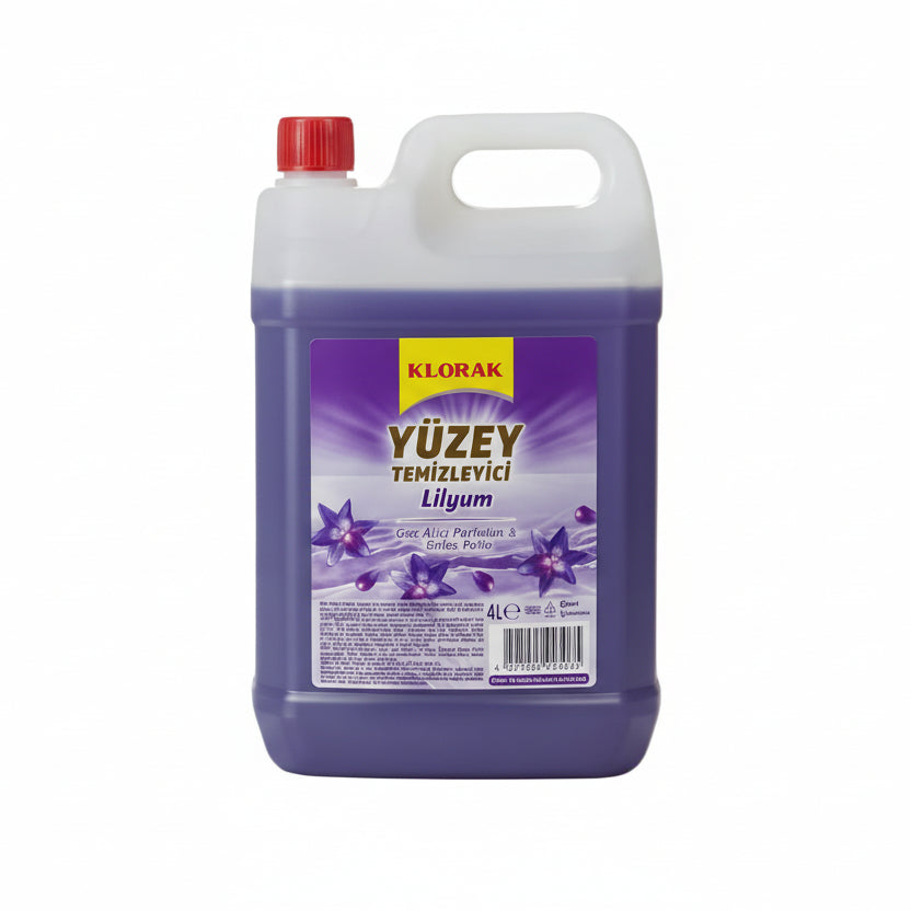 Klorak Yüzey Temizleyici Lilyum 4 Lt