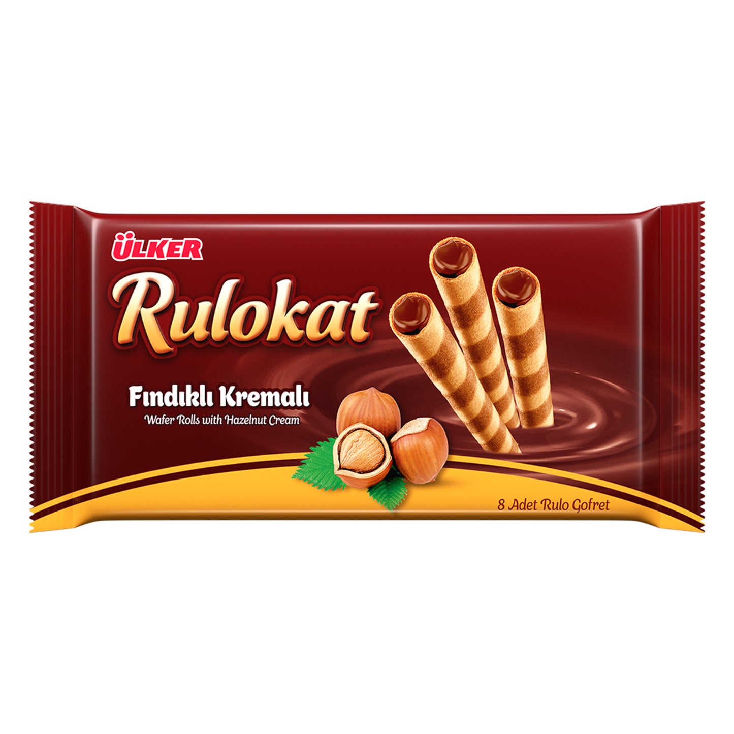 Ülker Rulokat 9 Kat Tat Fındıklı Rulo Gofret 42 G
