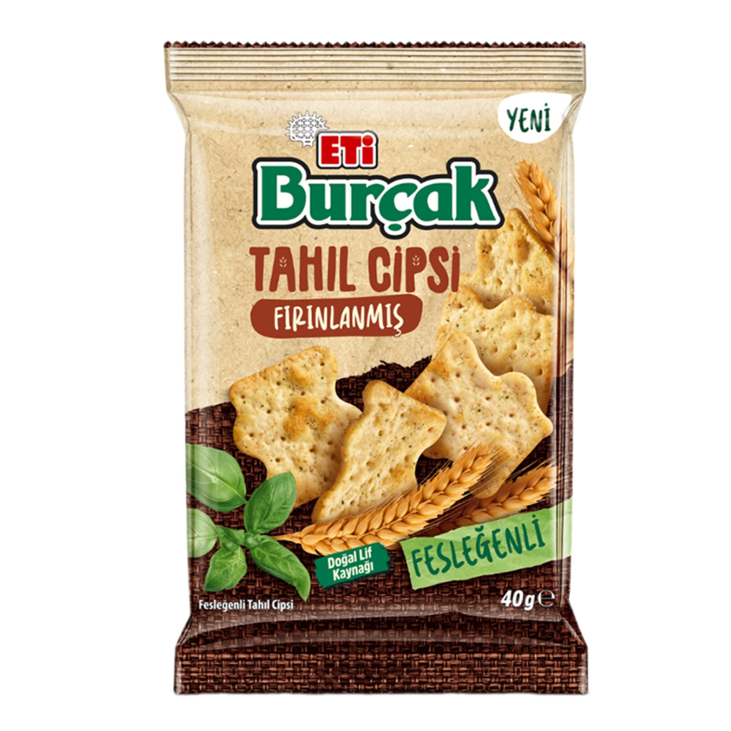Eti Burçak Tahıl Cipsi Fesleğen 40 G