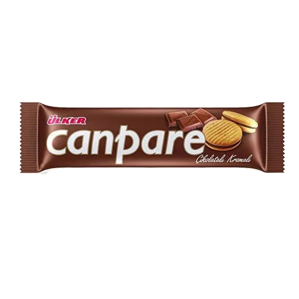Ülker Canpare Çikolata Kremalı Bisküvi 81 G