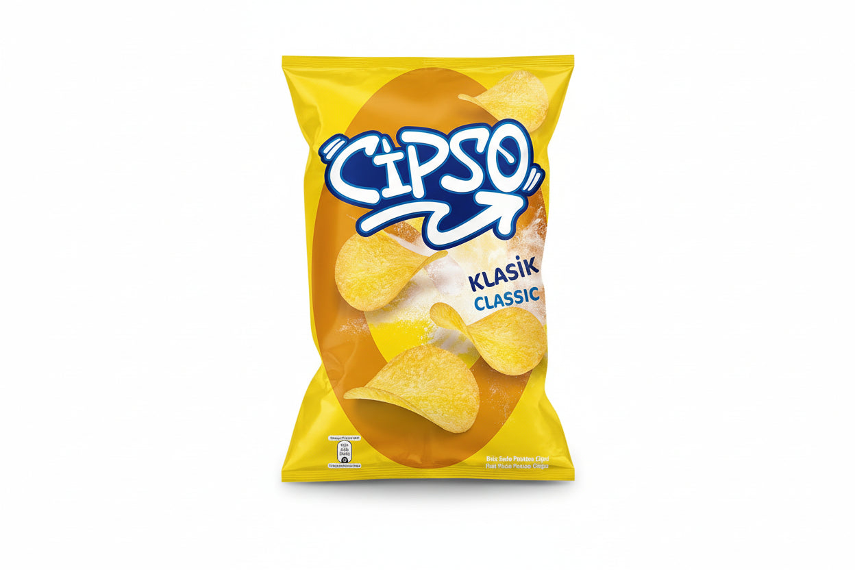 Cipso Klasik Düz Patates Cipsi 104 G