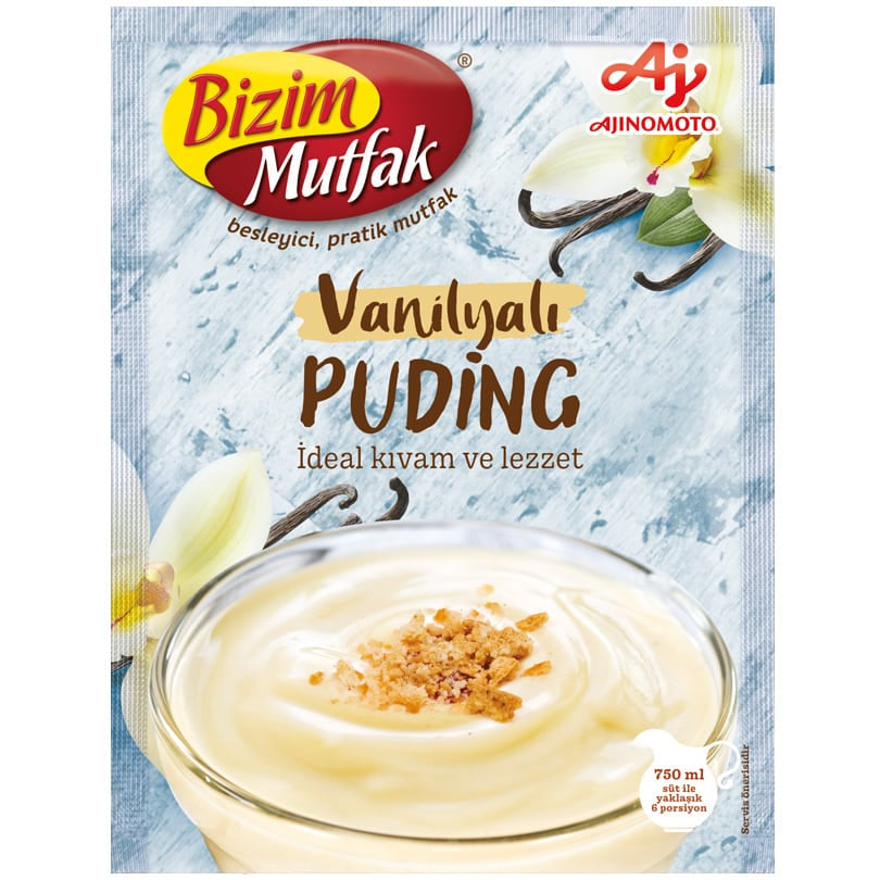Bizim Mutfak Vanilyalı Puding 120 G