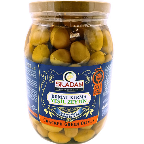 Sıladan Domat Kırma Yeşil Zeytin 900 G
