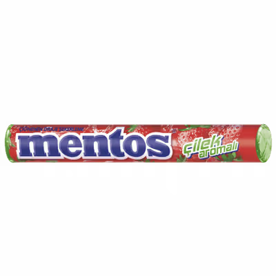 Mentos Çilekli Draje Şeker 37,5 G