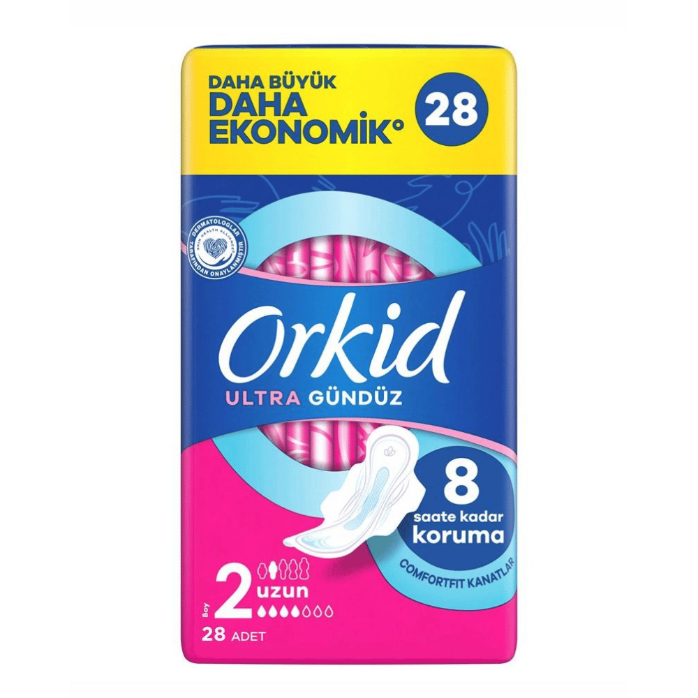 Orkid Ultra Gündüz 2 Numara 28 Ped Ekonomik