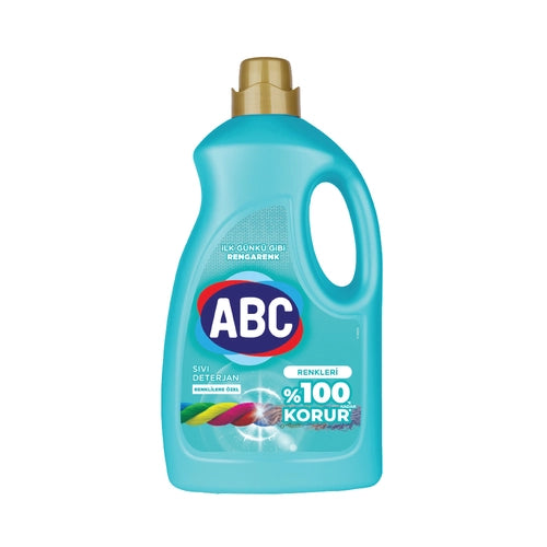 Abc Sıvı Çamaşır Deterjanı Renklilere Özel 2.7 lt
