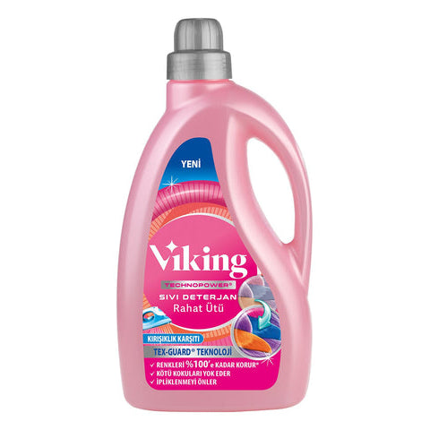 Viking Technopower Sıvı Çamaşır Deterjanı Rahat Ütü 2.7 L