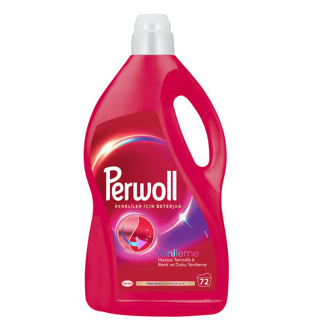 Perwoll Renkliler Hassas Bakım Sıvı Çamaşır Deterjanı 72 Yıkama 3960 ml