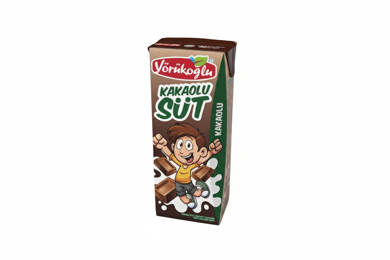 Yörükoğlu Kakaolu Süt 200 Ml