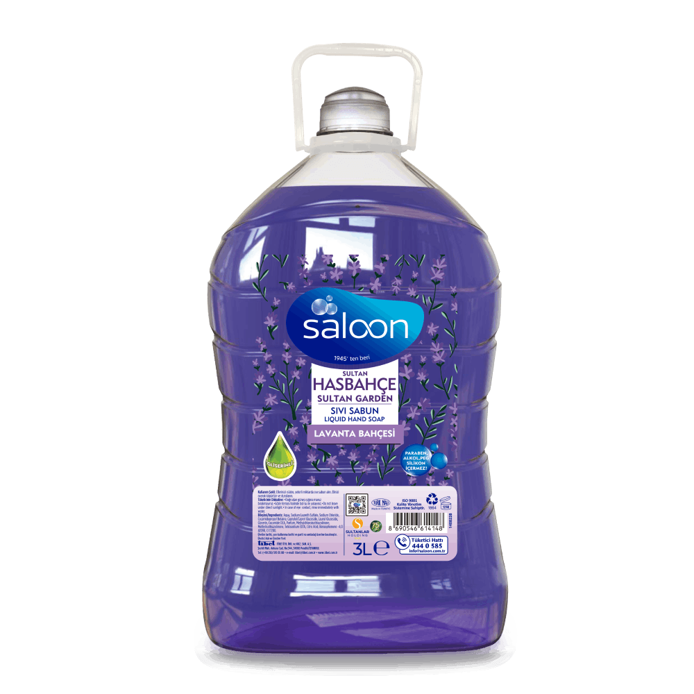 Saloon Lavanta Bahçesi Sıvı Sabun 3 L
