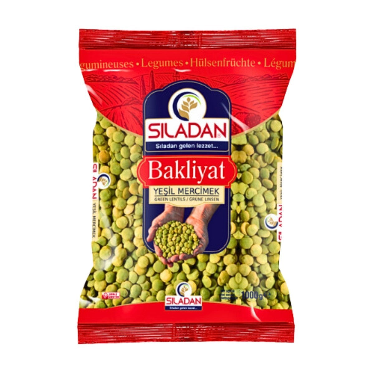 Sıladan Yeşil Mercimek 1 KG