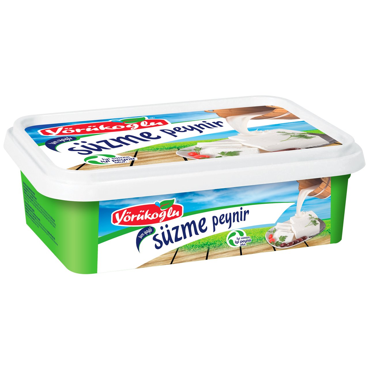 Yörükoğlu Tam Yağlı Taze Süzme Beyaz Peynir 250 G