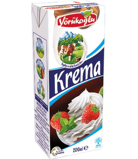Yörükoğlu Sıvı Krema %35 Yağlı 200 ml