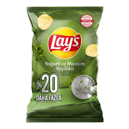 Lay’s Yoğurt & Mevsim Yeşillikli Parti Boy 150 G