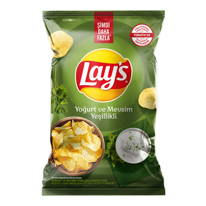 Lay’s Yoğurt & Mevsim Yeşillikleri Süper Boy 105 G