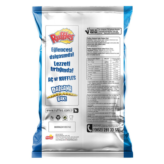 Ruffles Originals Patates Cipsi Süper Boy 105 G