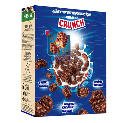Nestle Crunch Tam Tahıl ve Pirinç Gevreği Kutu 280 G