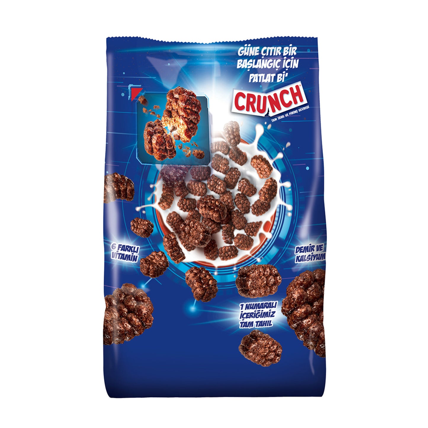 Nestle Crunch Tam Tahıl ve Pirinç Gevreği 375 G