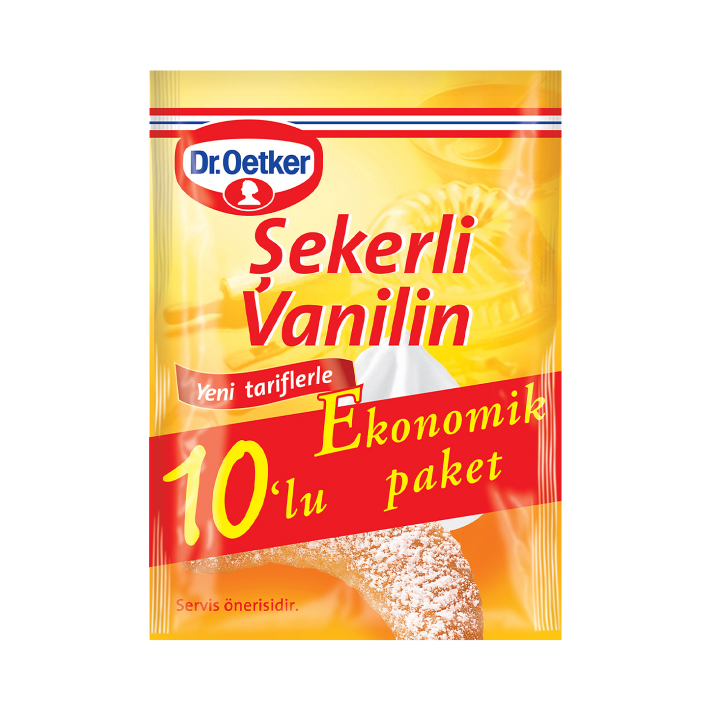 Dr.Oetker Şekerli Vanilin 10'li Paket 50 G
