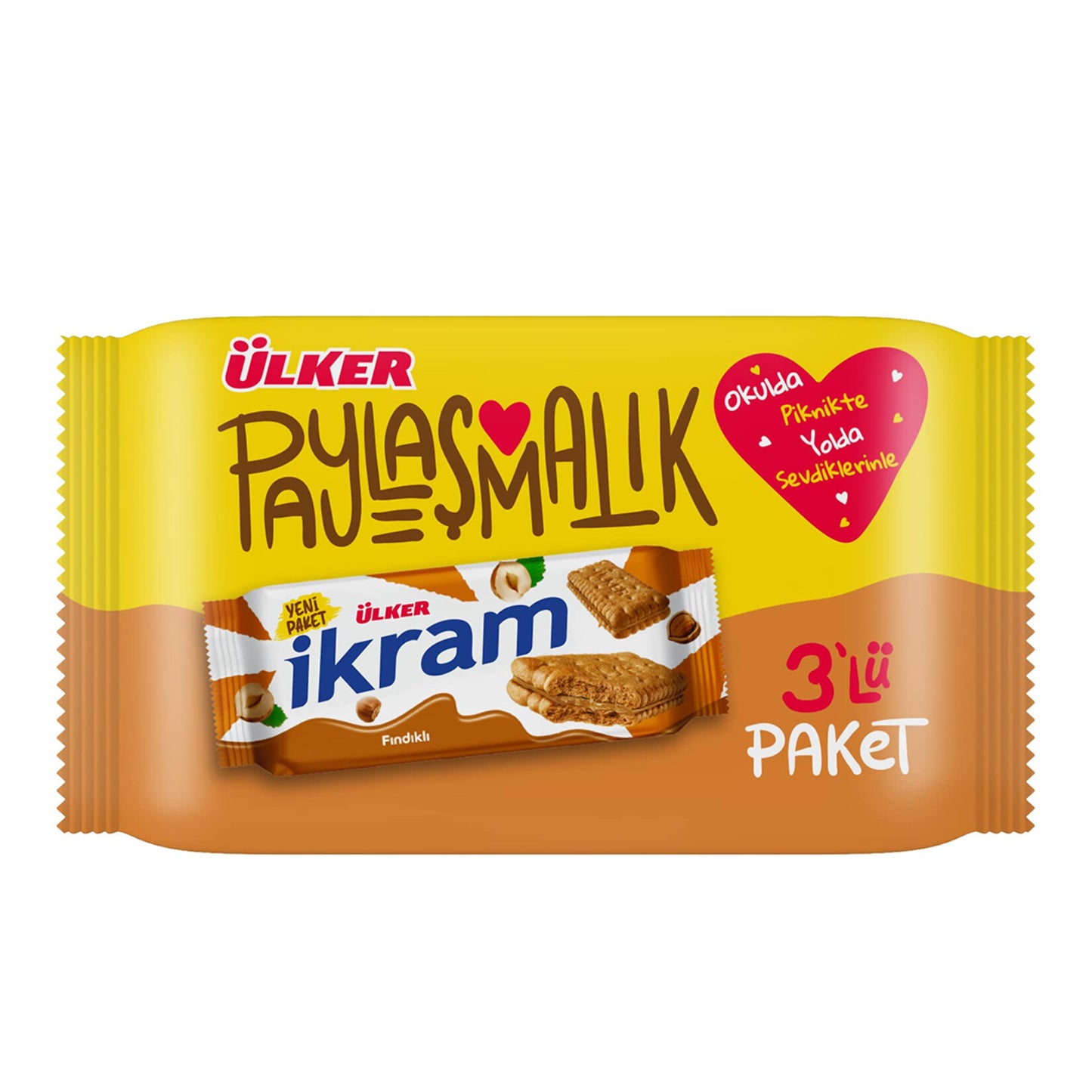 Ülker İkram Fındıklı 3 X 84 G