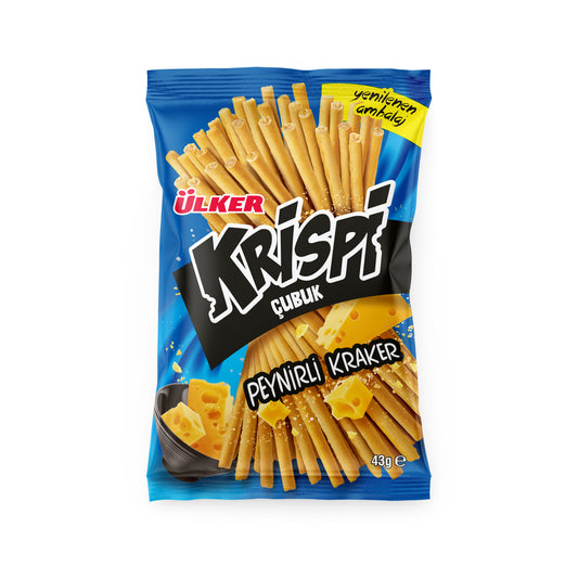 Ülker Krispi Peynirli Çubuk Kraker 43 G