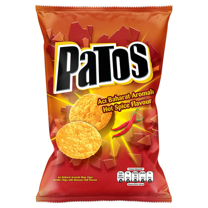 Patos Acı Baharat Aromalı Mısır Cipsi 135 G