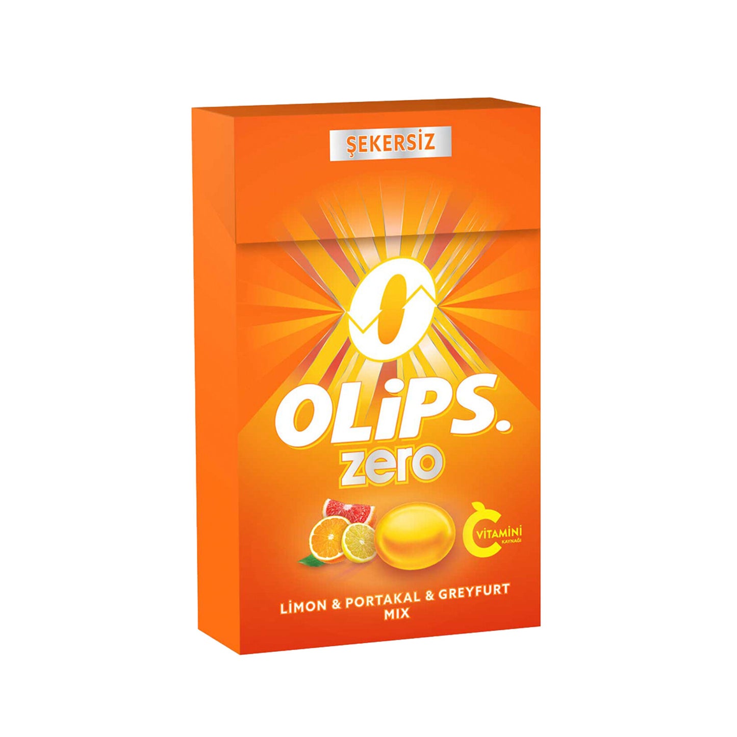 Olips Zero Şekersiz Limon Portakal Greyfurt Aromalı 28 G