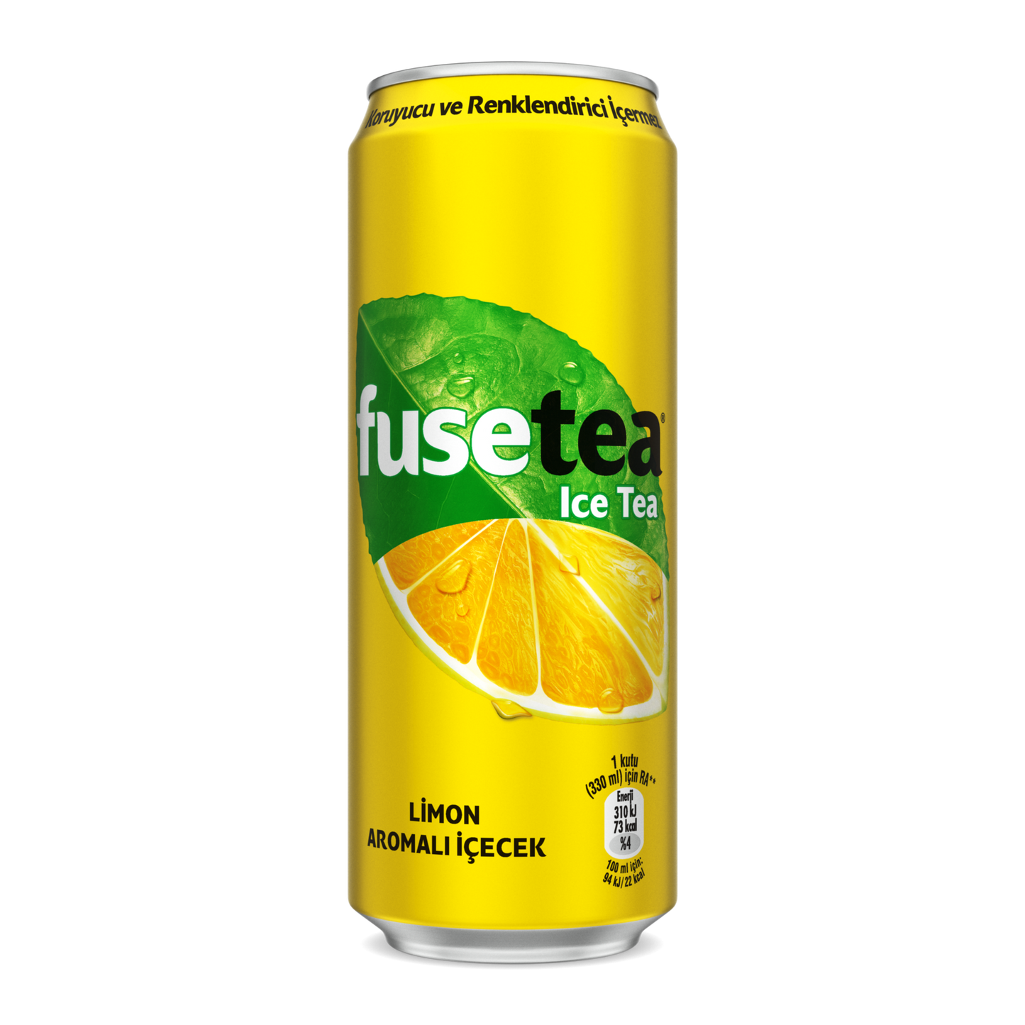 Fuse Tea Limon Aromalı Soğuk Çay Kutu 330 ML