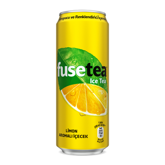 Fuse Tea Limon Aromalı Soğuk Çay Kutu 330 ML