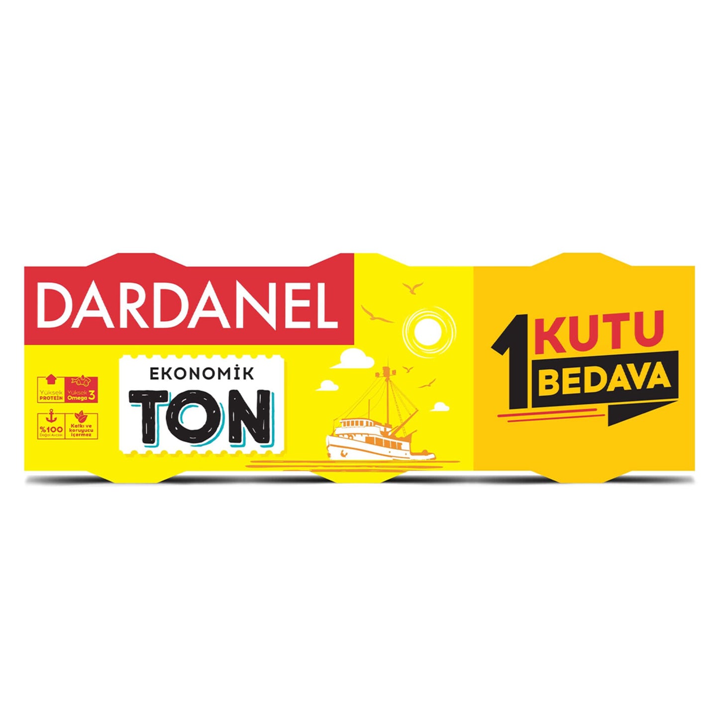 Dardanel Ekonomik Ton Balığı 3x140 G