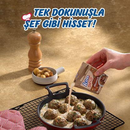 İçim Şef Mantarlı Kremalı Yemek Sosu 200 Ml