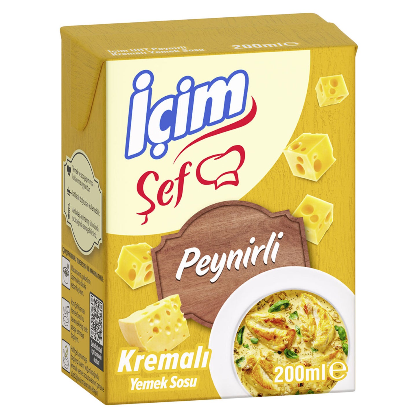 İçim Şef Peynirli Kremalı Yemek Sosu 200 Ml