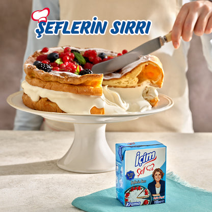 İçim Şef %35 Yağlı Krema 200 Ml
