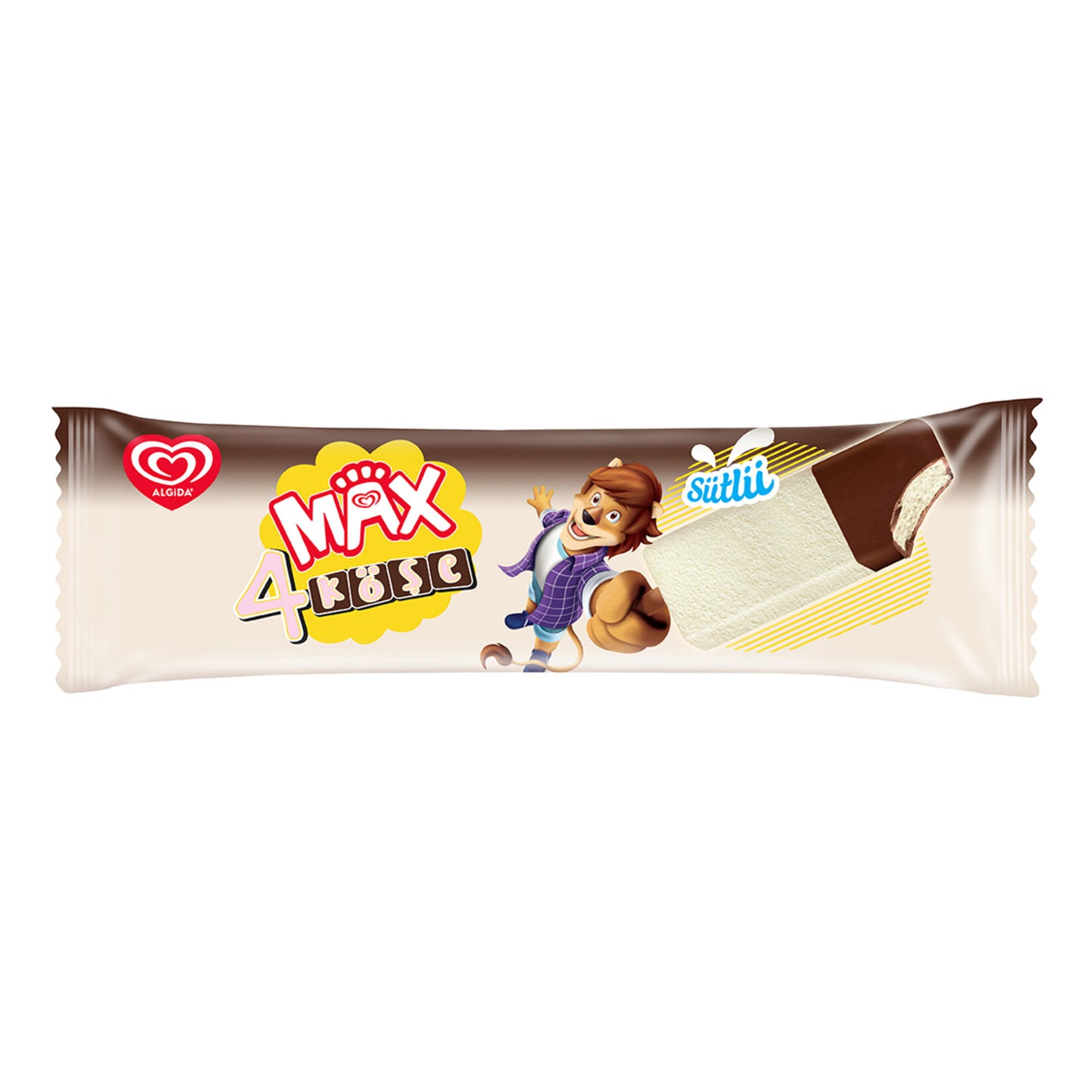 Algida Max 4 Köşe Kakao Vanilya 48 Ml