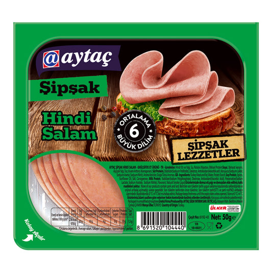 Aytaç Şipşak Dilimli Hindi Salam 50G