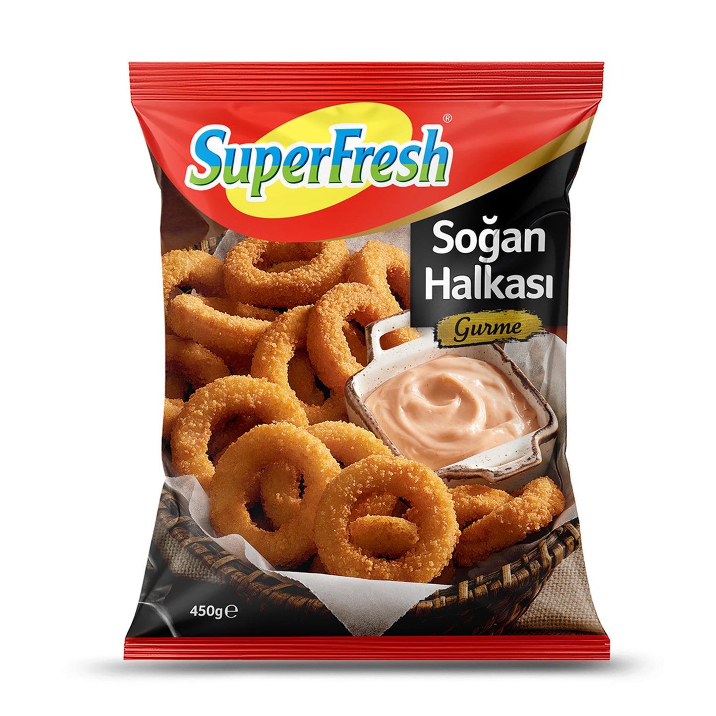 SuperFresh Soğan Halkası Gurme 450 G